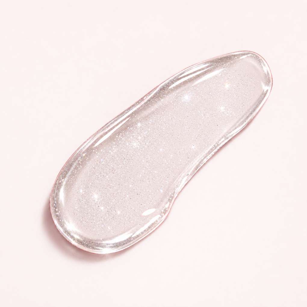 Oplenza Signature Ultra Shine Lip Gloss swatch in 01 Opaline.