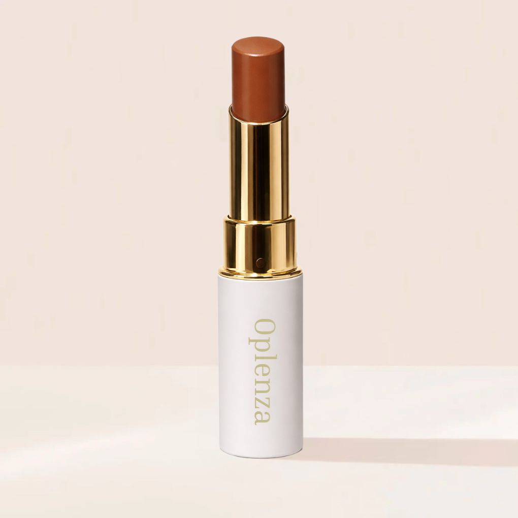 Oplenza Icon Moisture Lipstick in shade 02 Honey Moist - the best glossy hydrating lipstick