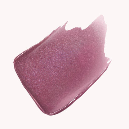 Oplenza Icon Glitter Lipstick swatch- 03 Violet Spark, the best glitter lipstick for makeup 