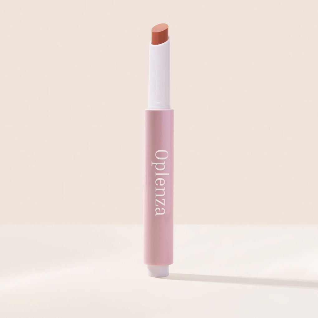 Oplenza Hydrating Dewy Lip Balm in Shade 03 Berry, moisturizing tinted lip balm