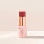 Oplenza Blush Stick - 04 Mauve pink, cruelty-free, Creamy texture and comfortable wear, glam look blush stick for a radiant makeup look