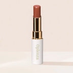 Oplenza Icon Glitter Lipstick in shade 05 Caramel Spark, the best nude long lasting glitter lipstick