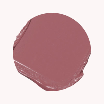 Swatch of Oplenza Icon Matte Lipstick in shade 05 Cocoa Icon, best matte lipstick for dry lips.