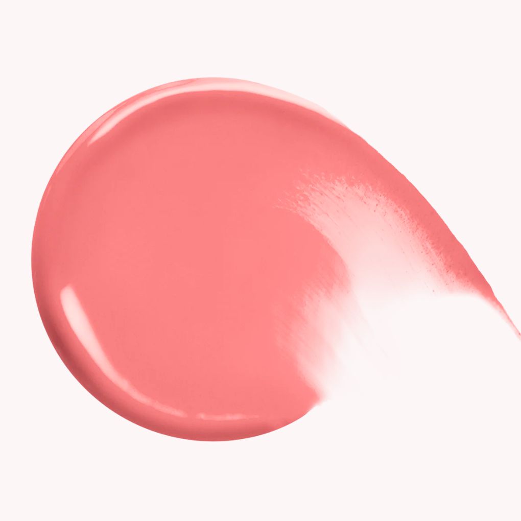 Oplenza Whip Cream Blush swatch- 05 Cloud Peach, comfortable wear, luxury makeup blush for a radiant, long-lasting makeup look