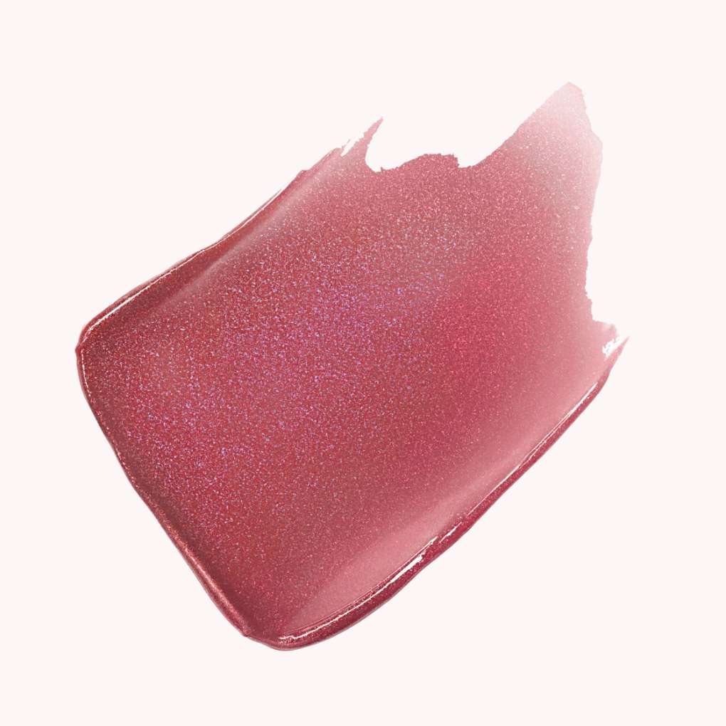 Oplenza Icon Glitter Lipstick swatch- 06 Berry Spark, the best glitter lipstick for makeup 