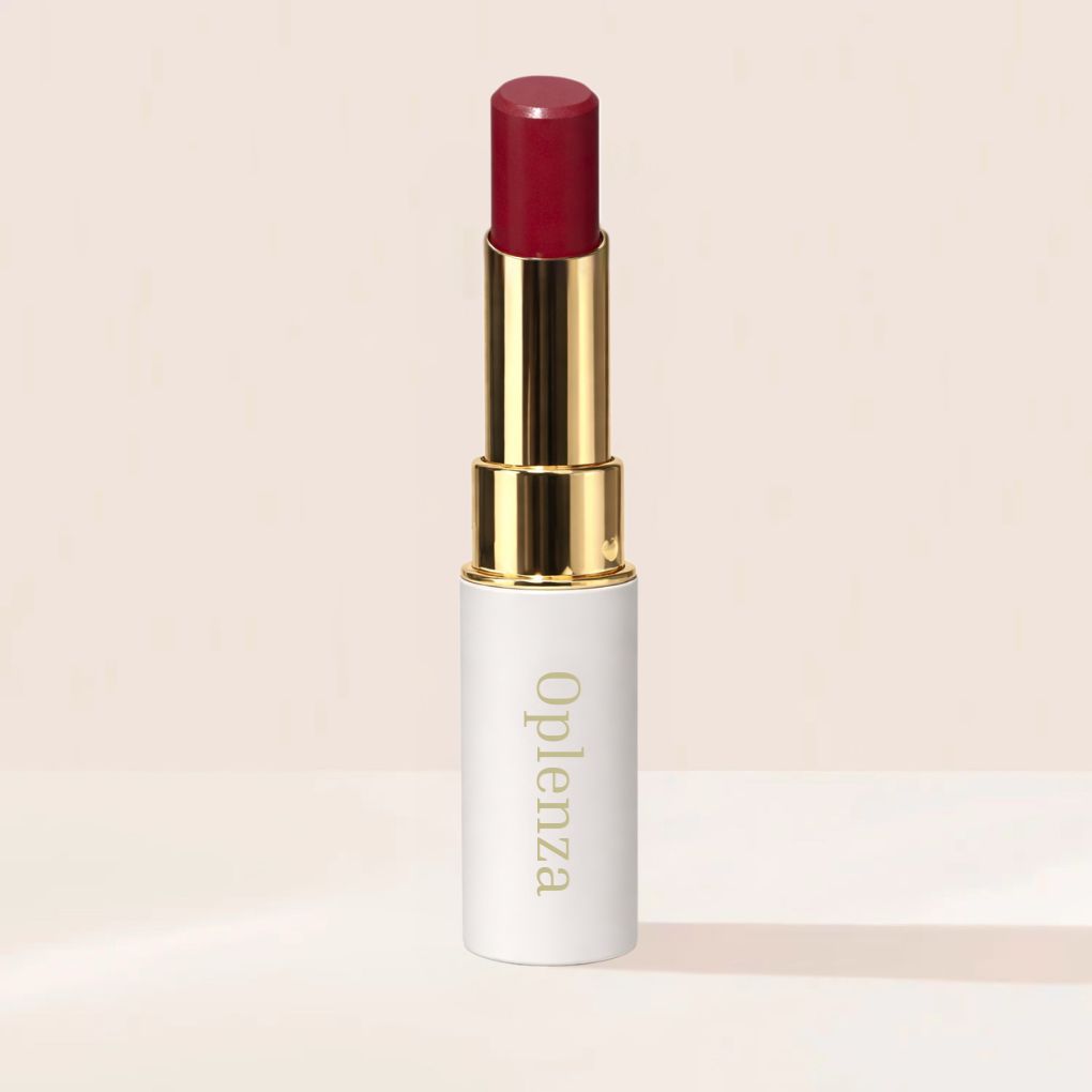 Oplenza Icon Moisture Lipstick in shade 06 Ruby Moist - the best hydrating lipstick