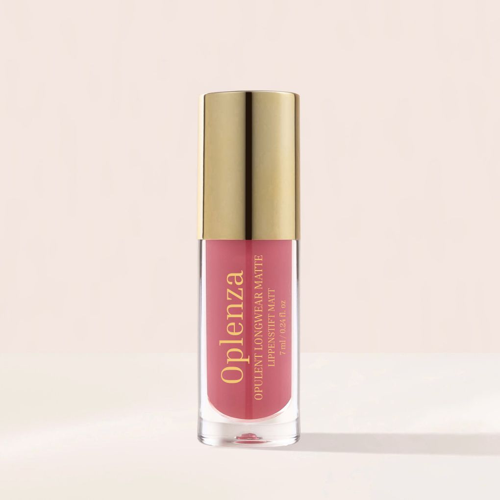 Oplenza Opulent Longwear Matte Liquid Lipstick- best matte vegan lipstick in shade 09 Charm