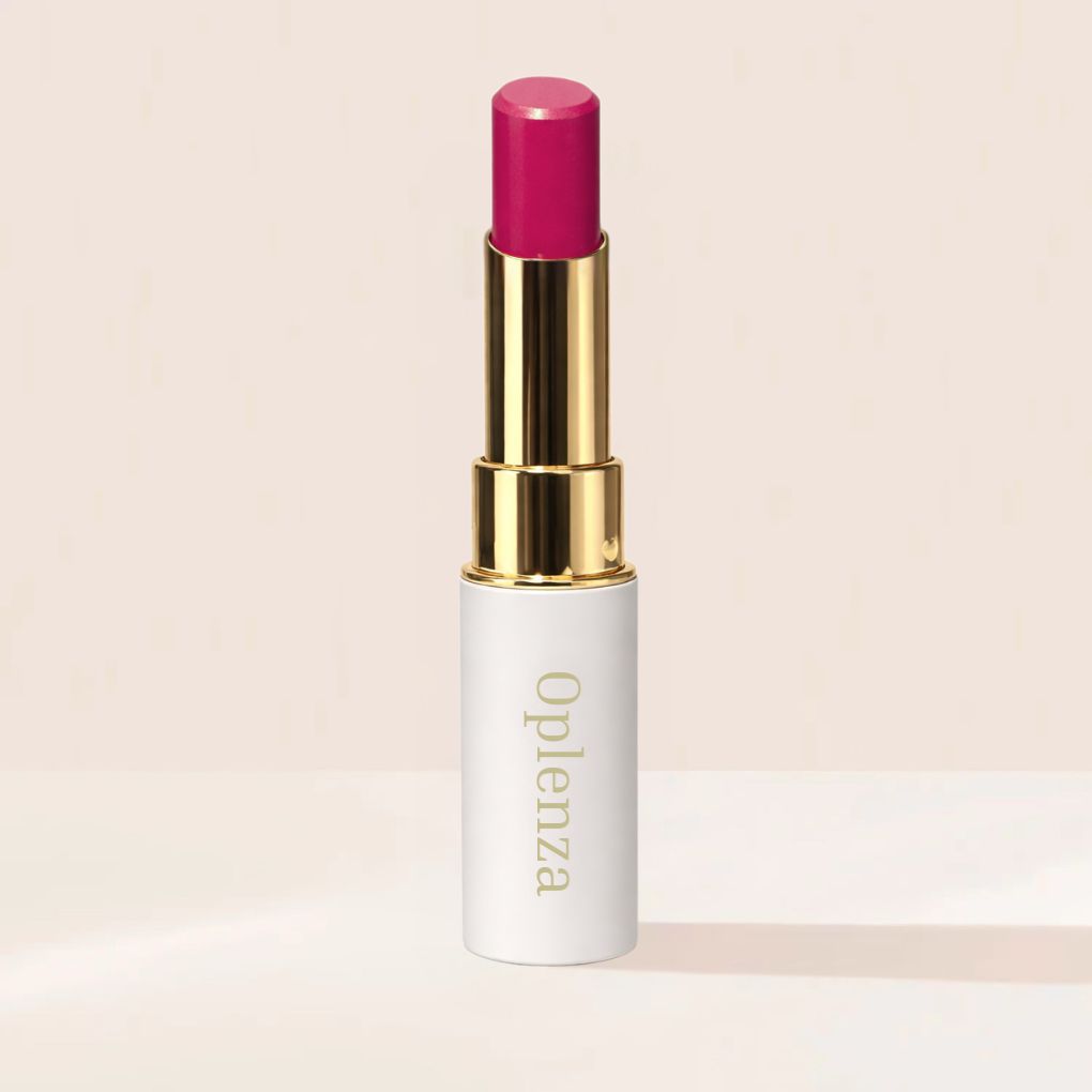 Oplenza Icon Moisture Lipstick in shade 10 fuchsia Moist - the best lipstick for dry lips