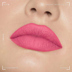 A close-up of a woman's lips showcasing the best liquid matte lipstick kit—ultra-pigmented, smudge-proof, and long-lasting—in shade 13 Peach