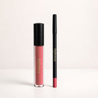 Oplenza Opulent Matte Lip Kit: the best duo of liquid lipstick and lip liner—smudge-proof, long-lasting, highly pigmented, with no flaking or heavy feel—Shade 23 Bloodshot