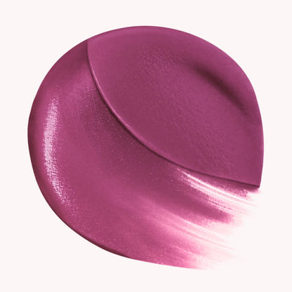 Swatch of Oplenza Opulent Longwear Matte liquid lipstick in shade 28 Bliss - Highly pigmented, waterproof vegan liquid matte with smooth velvety finish