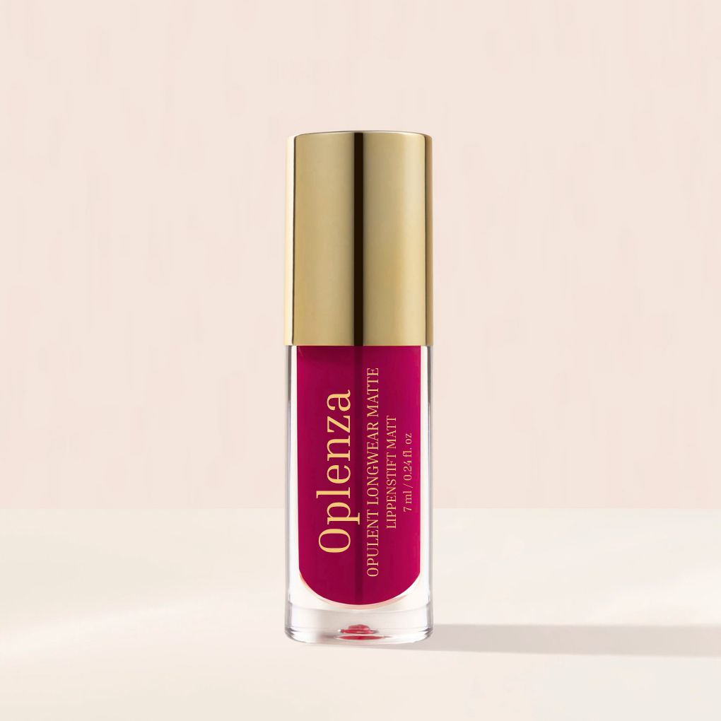 Oplenza Opulent Longwear Matte Liquid Lipstick- best matte vegan lipstick in shade 30 Bloom