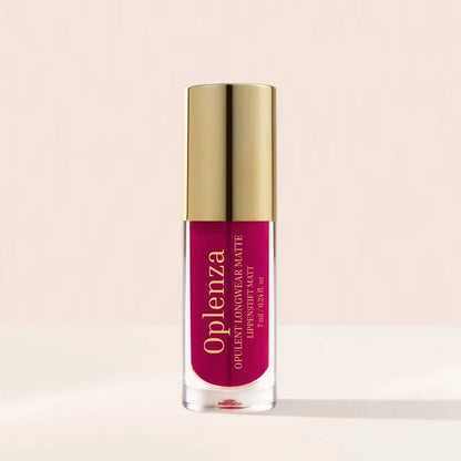 Oplenza Opulent Longwear Matte Liquid Lipstick- best matte vegan lipstick in shade 30 Bloom