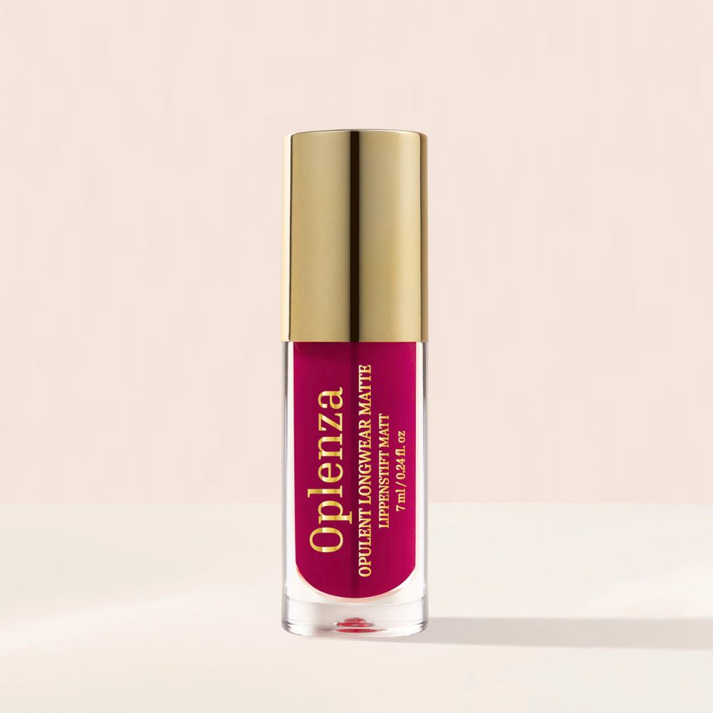 Oplenza Opulent Longwear Matte Liquid Lipstick- best matte vegan lipstick in shade 30 Bloom
