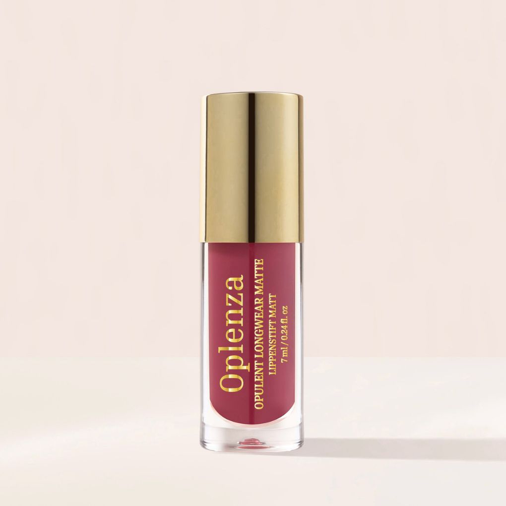 Oplenza Opulent Longwear Matte Liquid Lipstick- best matte vegan lipstick in shade 31 Mauve Luxe