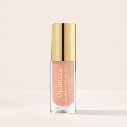 Oplenza Opulent Longwear Matte Liquid Lipstick- best matte vegan lipstick in shade 38 Whisper