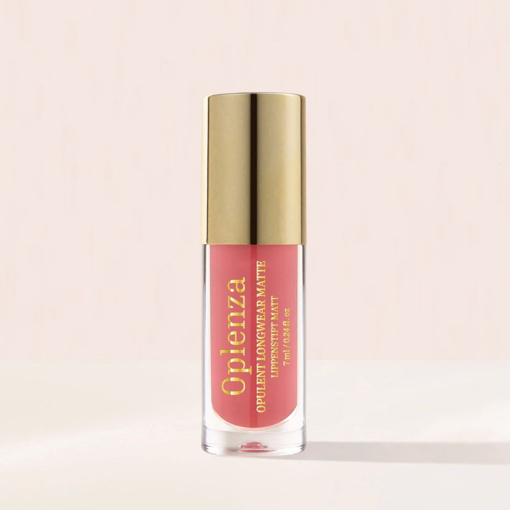 Oplenza Opulent Longwear Matte Liquid Lipstick- best matte vegan lipstick in shade 47 Velours.