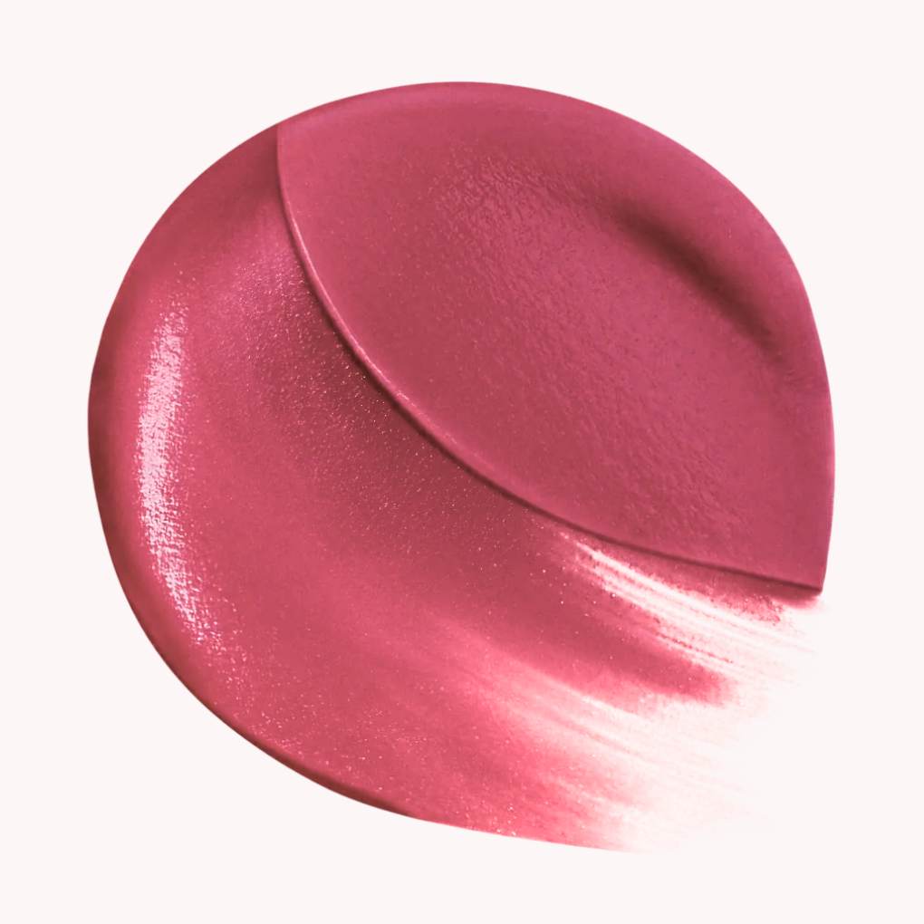 Swatch of Oplenza Opulent Longwear Matte liquid lipstick in shade 50 Amour - Highly pigmented, waterproof vegan liquid matte with smooth velvety finish