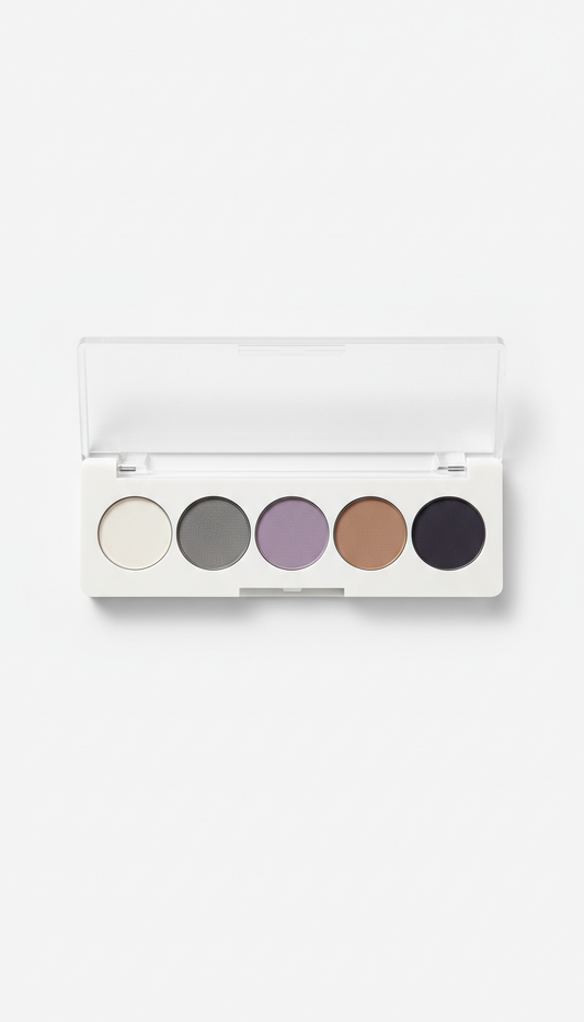 Monochrome matte eyeshadow palette