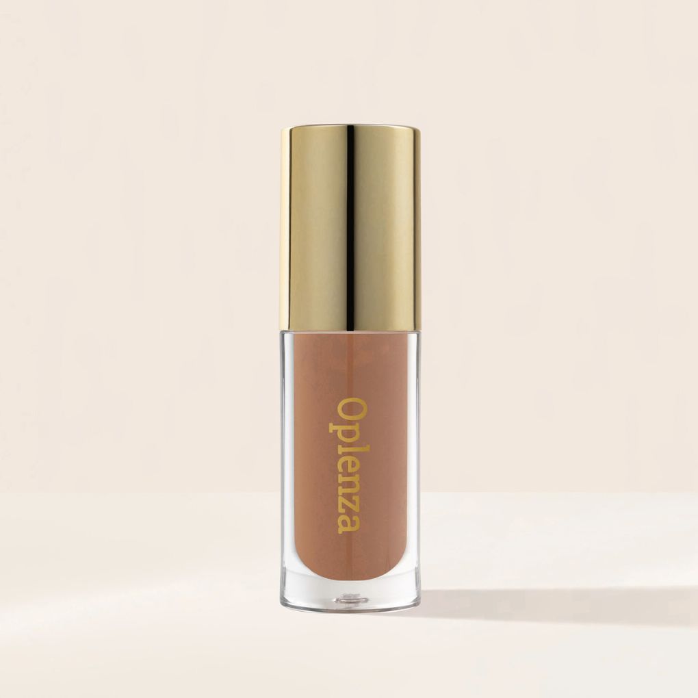 Oplenza Opulent Lustre Gloss - Bare, smooth texture, everyday makeup essential, long-lasting wear lip gloss for a flawless, radiant beauty look.
