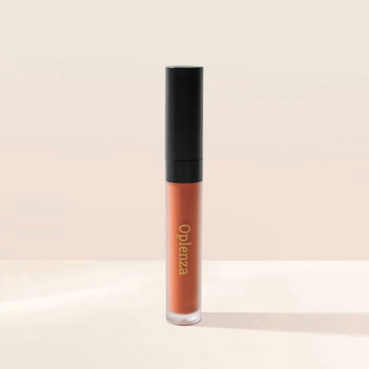 Oplenza Velvet Liquid Lipstick - Burnished Rose, flawless complexion, longwear formula, smooth texture velvet liquid lipstick for a flawless, radiant beauty look.