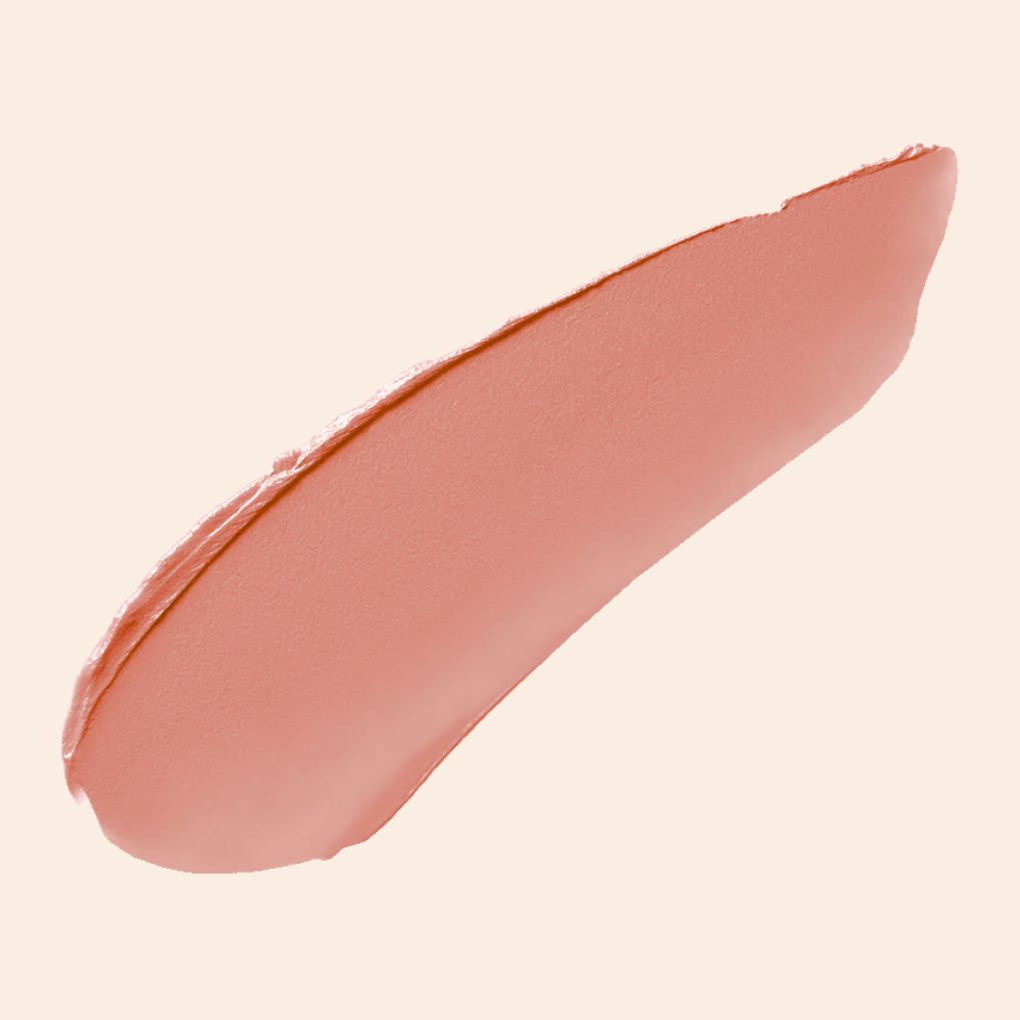 Oplenza Blush Stick swatch - Calm, luxury makeup, highly pigmented, bold color blush stick for a radiant, long-lasting makeup look