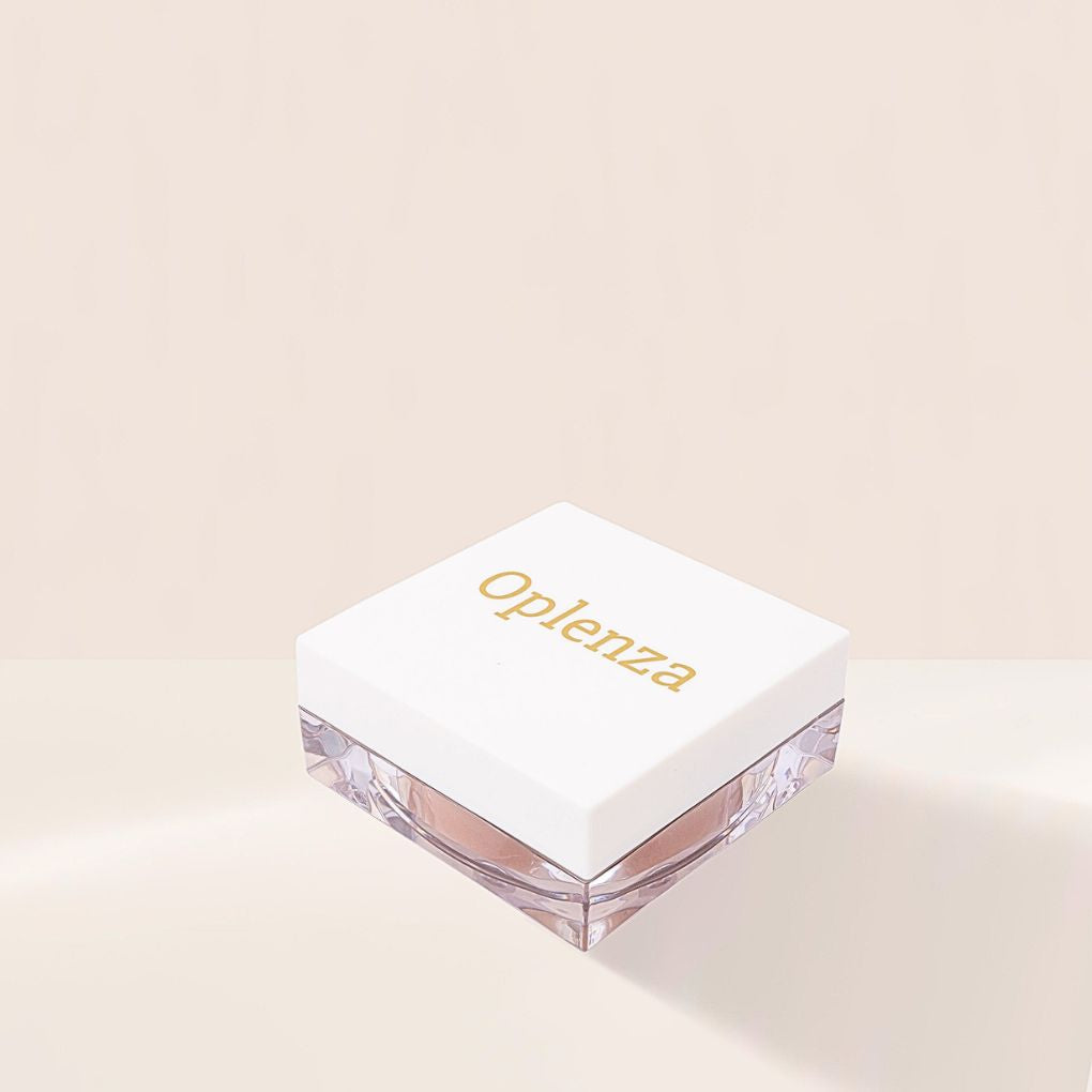 Oplenza Natural Veil Setting Powder - Caramel, radiant skin, soft matte look, glamorous finish setting powder for a flawless, radiant beauty look.

