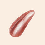 Oplenza High-shine glass lip gloss swatch-Caramel Macchiato