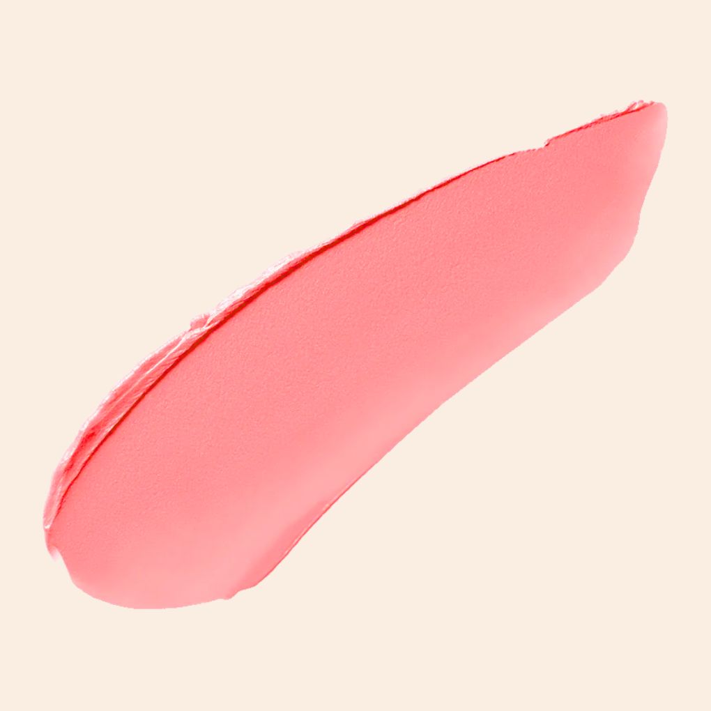 Oplenza  Blush Stick Swatch - Cherish, radiant look, luxury makeup, vegan makeup.