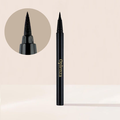 Oplenza liquid eyeliner fine precision tip for thin lines and cat eye wings, Cotton