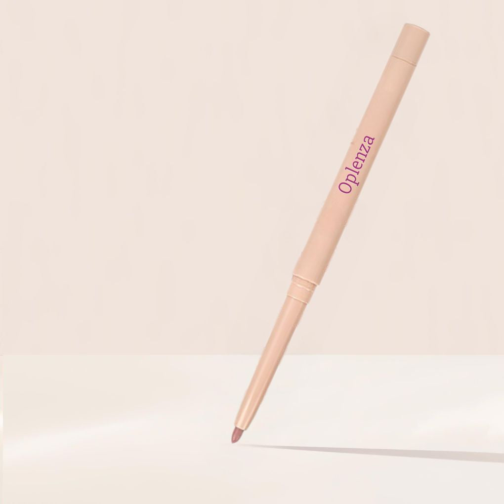 Oplenza Velvet Whisper Lip Liner - Desert Mirage, natural finish, cruelty-free cosmetics, buildable coverage lip liner.
