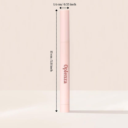 Oplenza Easy Glide Eyeshadow Stick with built-in sharpener-product dimensions.
Sahdes: Flame, Rose, Satin, Cocoa, Dazzling, Sparkling