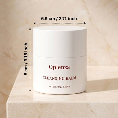 Oplenza Melt & Nourish Cleansing Balm-Makeup melting cleansing balm, best eye makeup remover.