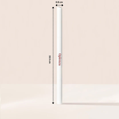 Oplenza Naginata brow pencil for shaping and filling brows, Precision brow pencil drawing individual brow hairs. 
Shades: Soft black, Deep Brown, Medium brown, Light Brown