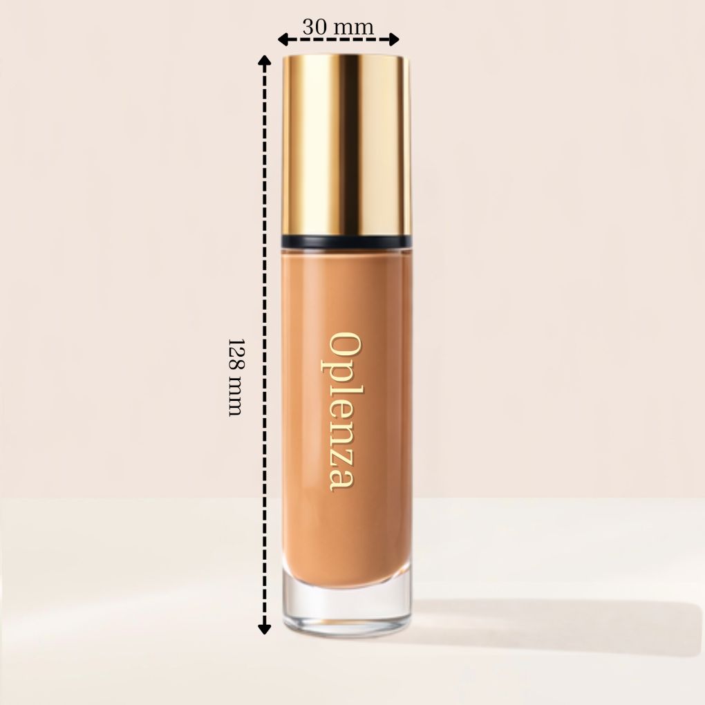 Oplenza Weightless longwear liquid foundation dimensions.