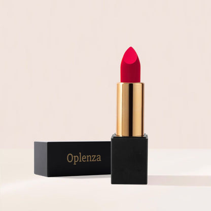Oplenza Signature Matte Lipstick - Fiery, intrepid color payoff, smooth texture, flawless complexion matte lipstick for a flawless beauty look.

