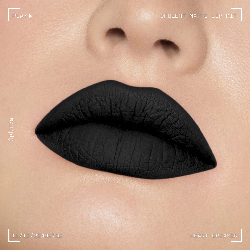 A close-up of a woman's lips showcasing the best liquid matte lipstick kit—ultra-pigmented, smudge-proof, and long-lasting—in shade Heart Breaker