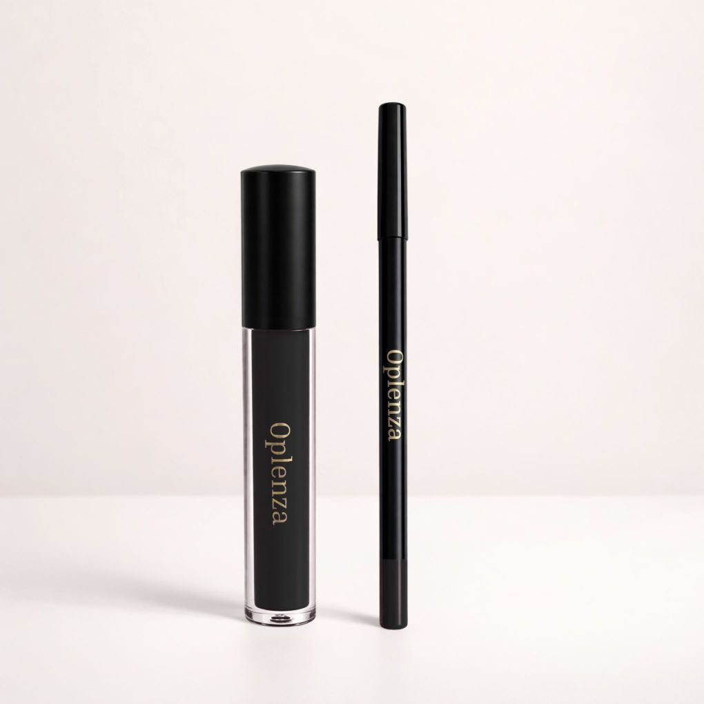 Oplenza Opulent Matte Lip Kit: the best duo of liquid lipstick and lip liner—smudge-proof, long-lasting, highly pigmented, with no flaking or heavy feel—Shade Heart Breaker