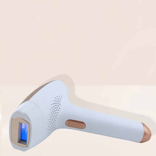 Oplenza IPL Hair Removal Device with a blue light window, best IPL hair removal device for smooth and hairless skin