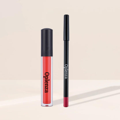 Oplenza Opulent Matte Lip Kit-Jacinth