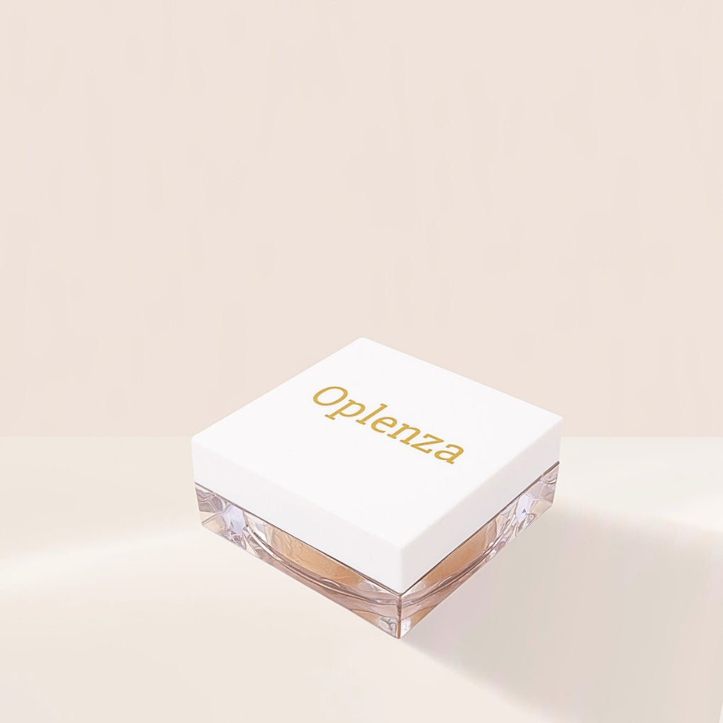 Oplenza Natural Veil Setting Powder - Kunafa, lightweight feel, glamorous finish, flawless complexion setting powder for a flawless, radiant beauty look.
