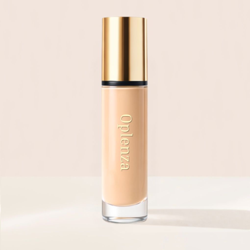 Oplenza Weightless longwear liquid foundation in shade L07-140W, best foundation for makeup.