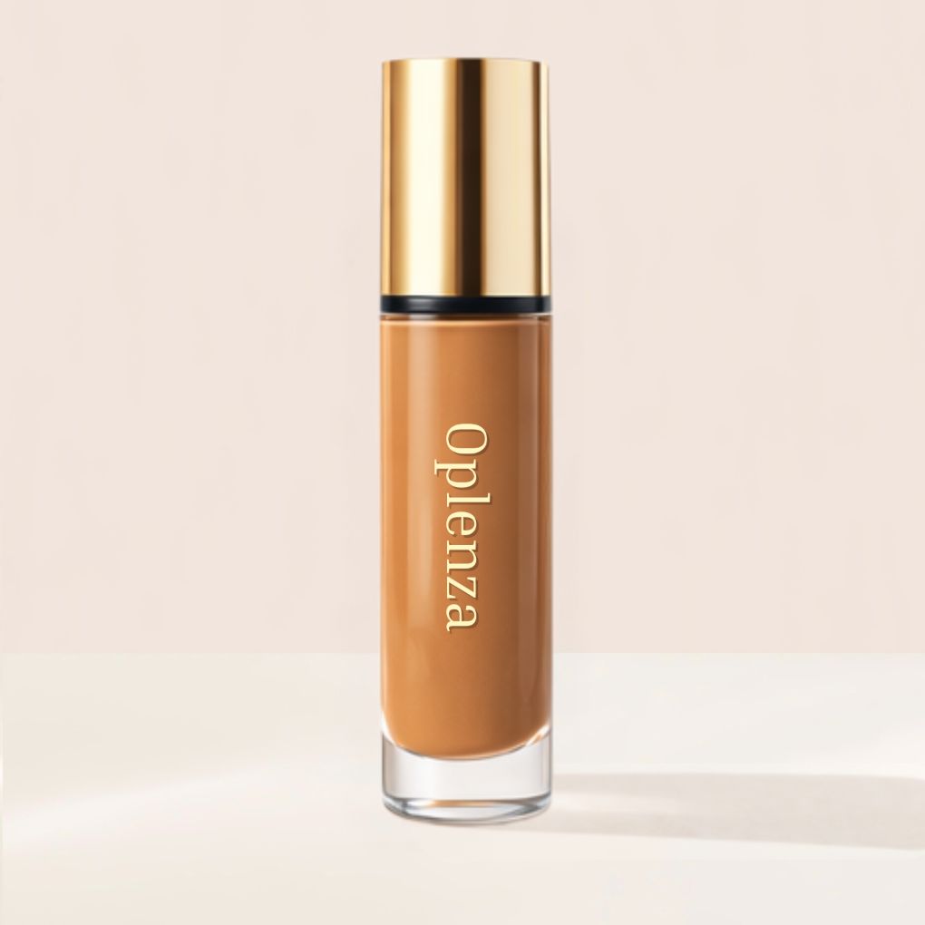 Oplenza Weightless longwear liquid foundation in shade L25-280W, the highest quality of makeup foundation