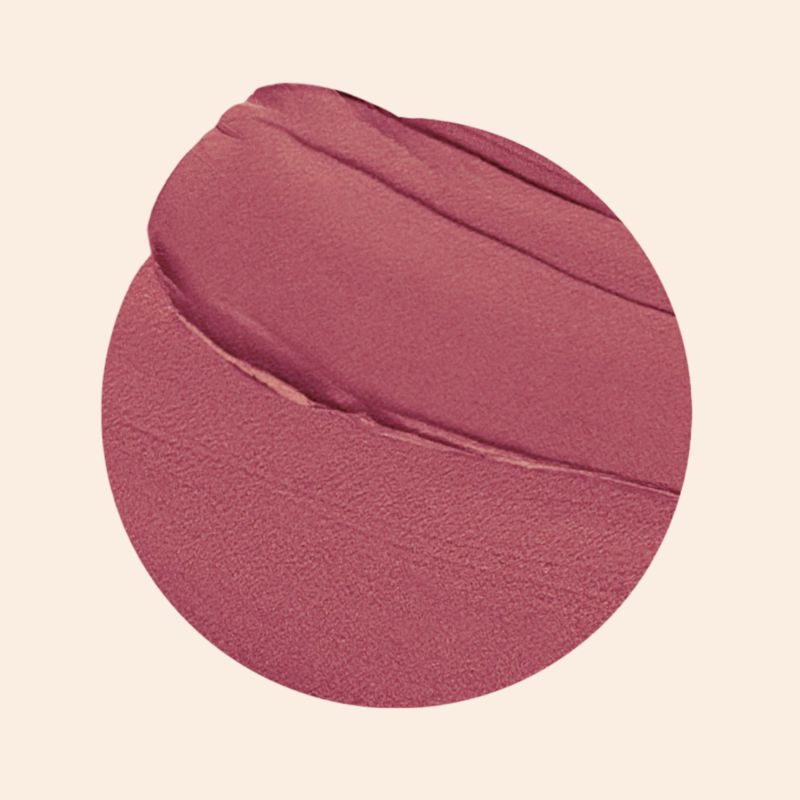 Oplenza Signature Matte Lipstick swatch - Loving, makeup glow, cruelty-free, lasting formula matte lipstick for a long-lasting makeup look
