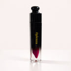Oplenza Signature Ultra Shine Lip Gloss in Luscious Red, showing the tube on a neutral background, best hydrating lip gloss