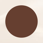 Swatch of Oplenza Naginata Precision Brow Pencil in Shade Medium Brown, best eyebrow pencil for no eyebrows. Vegan brow pencil with angled blade tip.