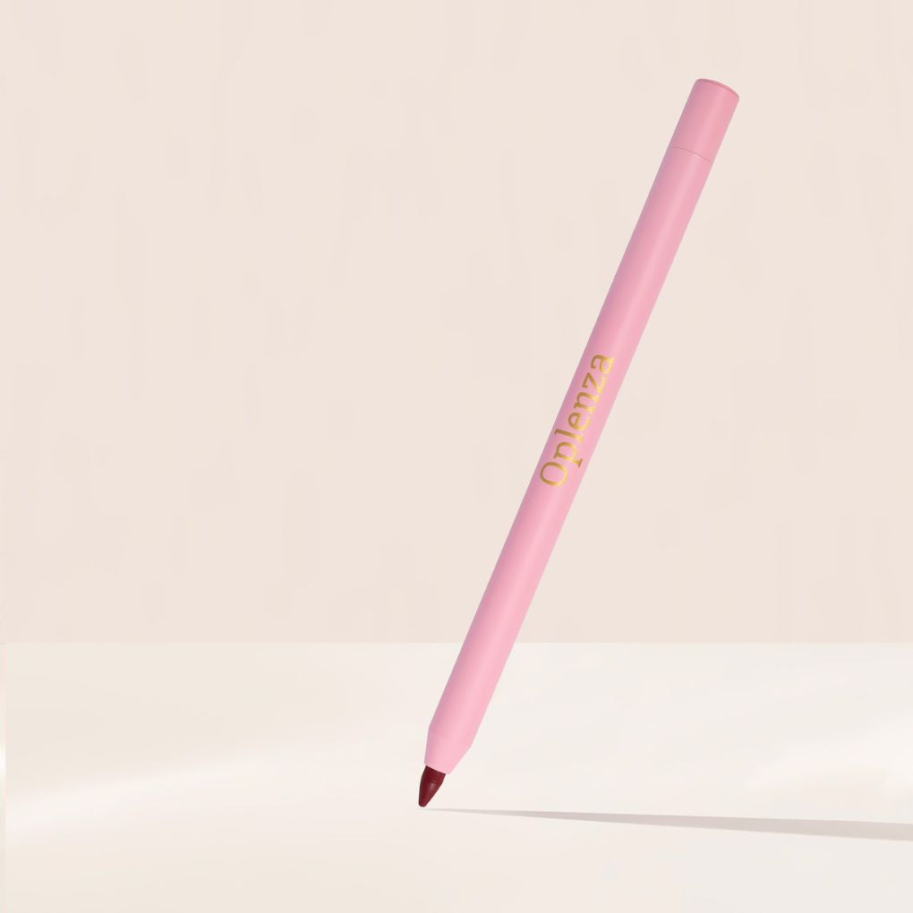 Oplenza Define & Refine Lip Liner - 29 Merlot Stain, cruelty-free cosmetics, glamorous finish, smooth texture lip liner for a flawless, radiant beauty look.
