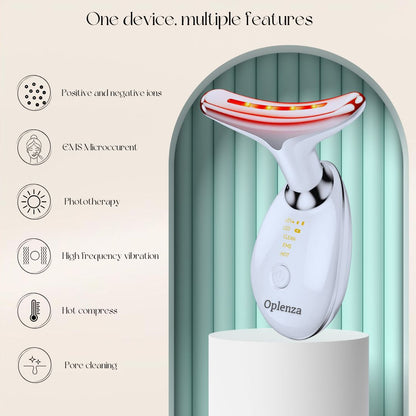 Oplenza face and neck massager device, best electric face massager