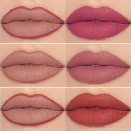 Oplenza Opulent Matte Lip Kit colors-Gorgeous,  Out Loud, Boss up, Leading lady, Bloodshot, Pretty woman, Cherry, Lovely, Jacinth, Peach, Plum, Ruby, Mauve, Sage, Sultry, Magenta, Chocolate