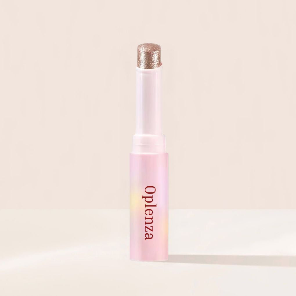 Oplenza Crystal Jelly Glitter Stick in shade Orchid Aura-Crystal Jelly Glitter Stick as shimmer lip balm
